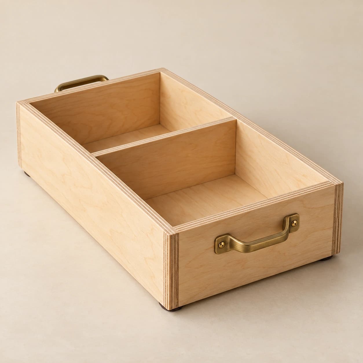 Illustrative finished drawer-pull project caddy